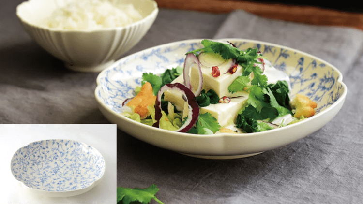 hand-painted Japanese plates